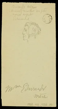 partie d'un ensemble de dessins Mme Mariés 1968.102.1532.28 Photo Mucem