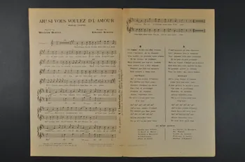 chanson petit format 1965.150.9 Photo Mucem