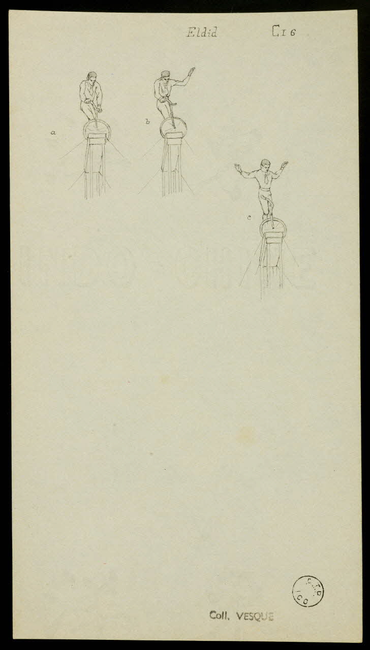 partie d'un ensemble de dessins Eldid 1968.102.1544.1 Photo Mucem