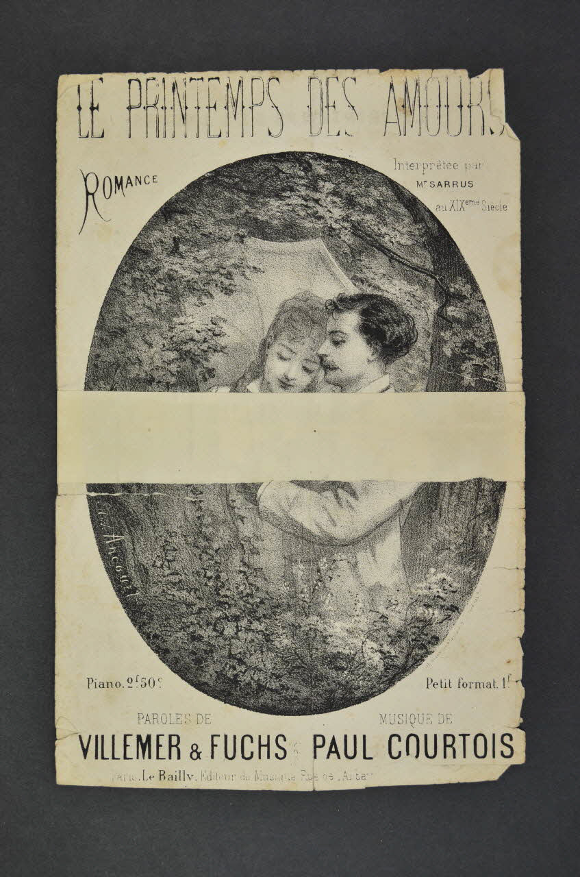 chanson petit format 1965.151.12 Photo Mucem