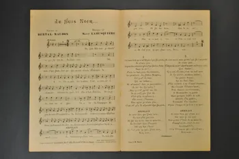 chanson petit format 1966.148.46 Photo Mucem