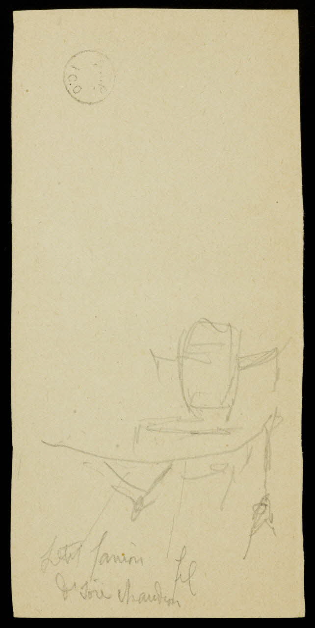 partie d'un ensemble de dessins Ebauches de dessins 1968.102.1553.3 Photo Mucem