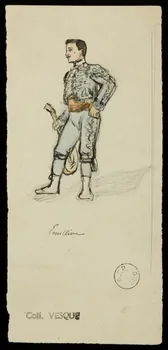 partie d'un ensemble de dessins Emillion 1968.102.1555.2 Photo Mucem