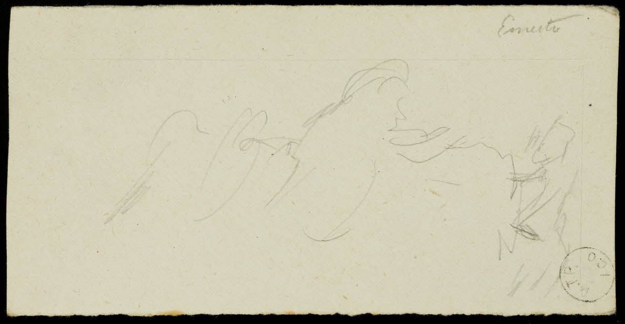 partie d'un ensemble de dessins Ernesto 1968.102.1564.2 Photo Mucem