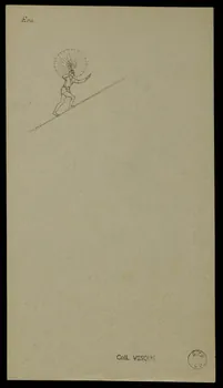 partie d'un ensemble de dessins Esa 1968.102.1566 Photo Mucem