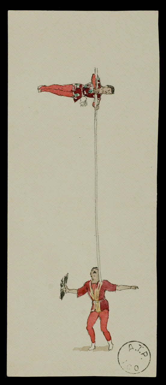 partie d'un ensemble de dessins Les Esa 1968.102.1569.1 Photo Mucem