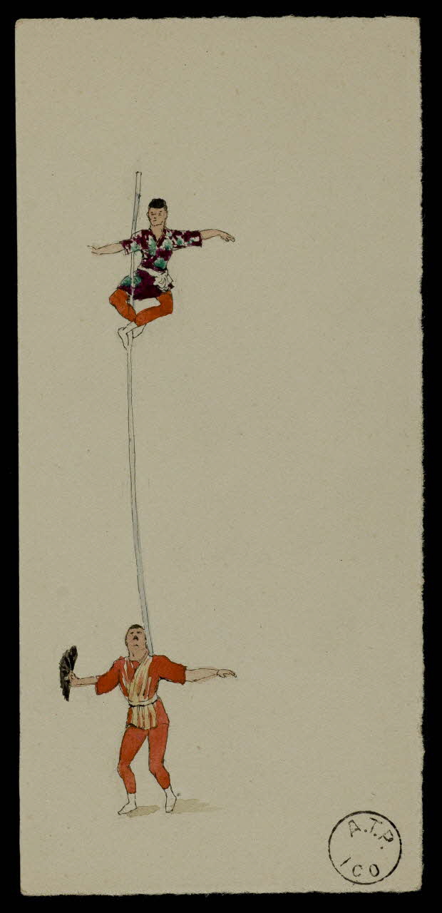 partie d'un ensemble de dessins Esa 1968.102.1569.2 Photo Mucem