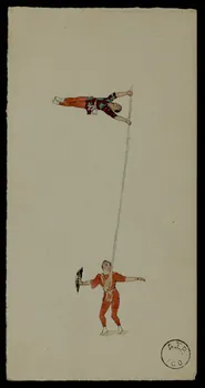 partie d'un ensemble de dessins Les Esa 1968.102.1569.3 Photo Mucem