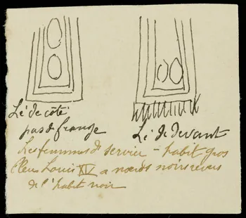 partie d'un ensemble de dessins Segnorina Estérina 1968.102.1571.2  Photo Mucem