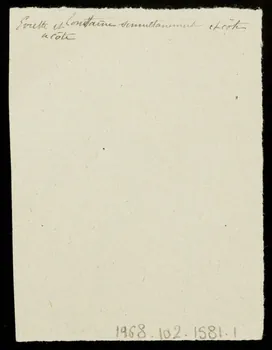 partie d'un ensemble de dessins avec les couteaux frappant le verre 1968.102.1581.1  Photo Mucem