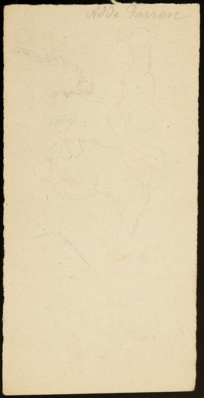 partie d'un ensemble de dessins Adde Farren 1968.102.1592.6 Photo Mucem