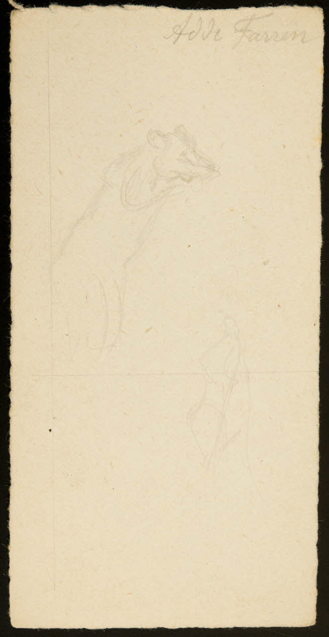 partie d'un ensemble de dessins Adde Farren 1968.102.1592.7 Photo Mucem