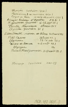 partie d'un ensemble de dessins les Ferraris 1968.102.1601.2 Photo Mucem