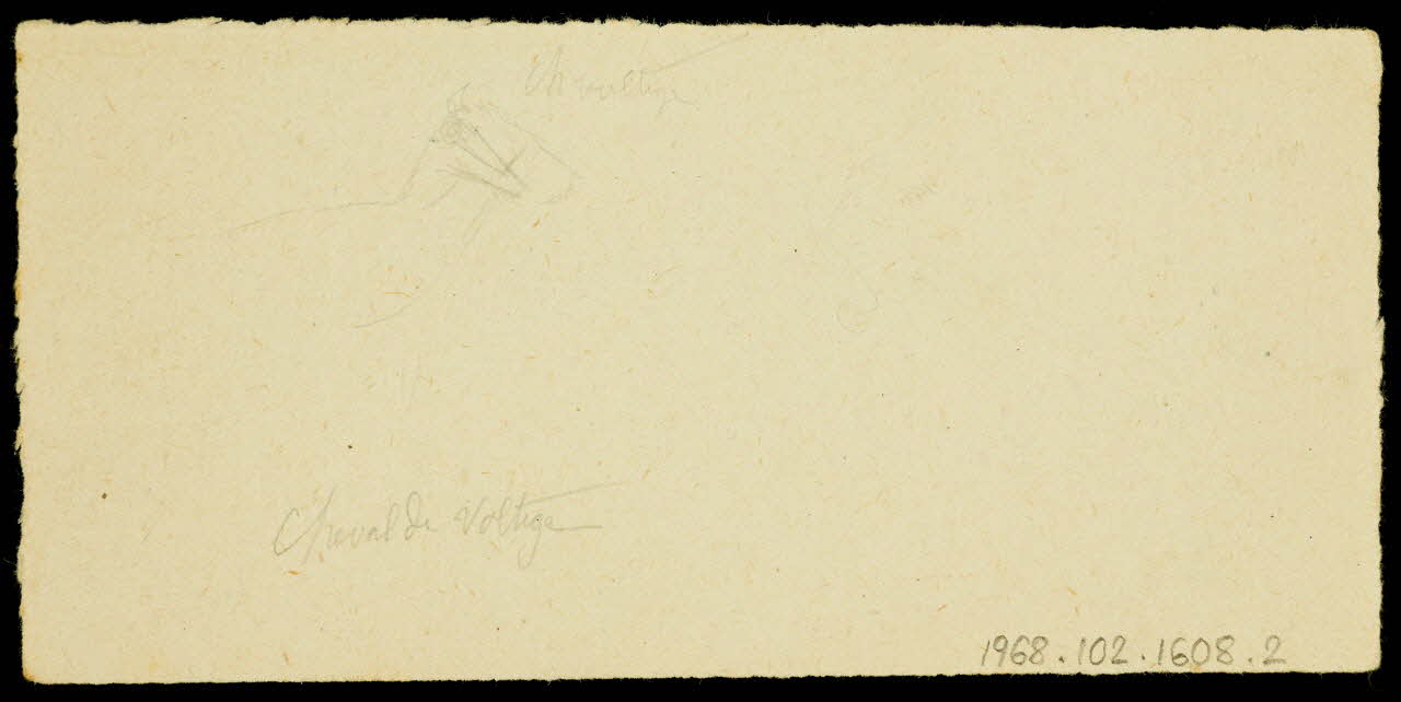 partie d'un ensemble de dessins les chinois 1968.102.1608.2 Photo Mucem