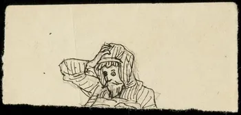 partie d'un ensemble de dessins Portrait d'homme 1968.102.1633 Photo Mucem
