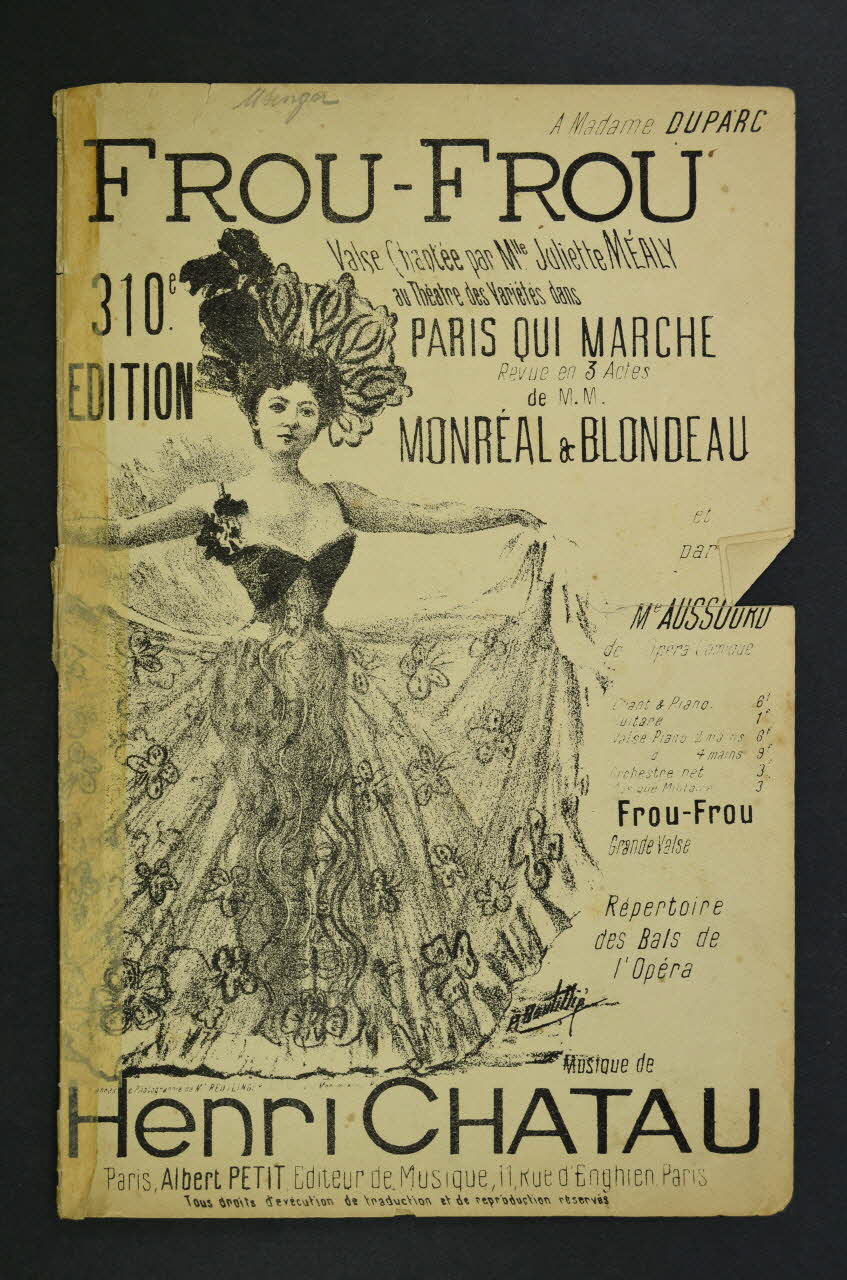 chanson petit format 1966.148.7 Photo Mucem