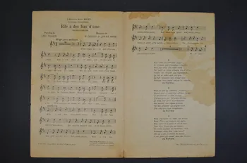 chanson petit format 1966.148.9 Photo Mucem
