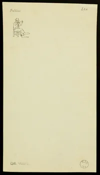 partie d'un ensemble de dessins Fratellini 1968.102.1697.14  Photo Mucem