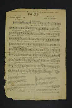 chanson petit format 1966.151.3  Photo Mucem