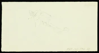 partie d'un ensemble de dessins Fratelllini 1968.102.1702.62 Photo Mucem