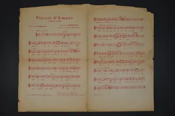 chanson petit format 1966.151.7  Photo Mucem