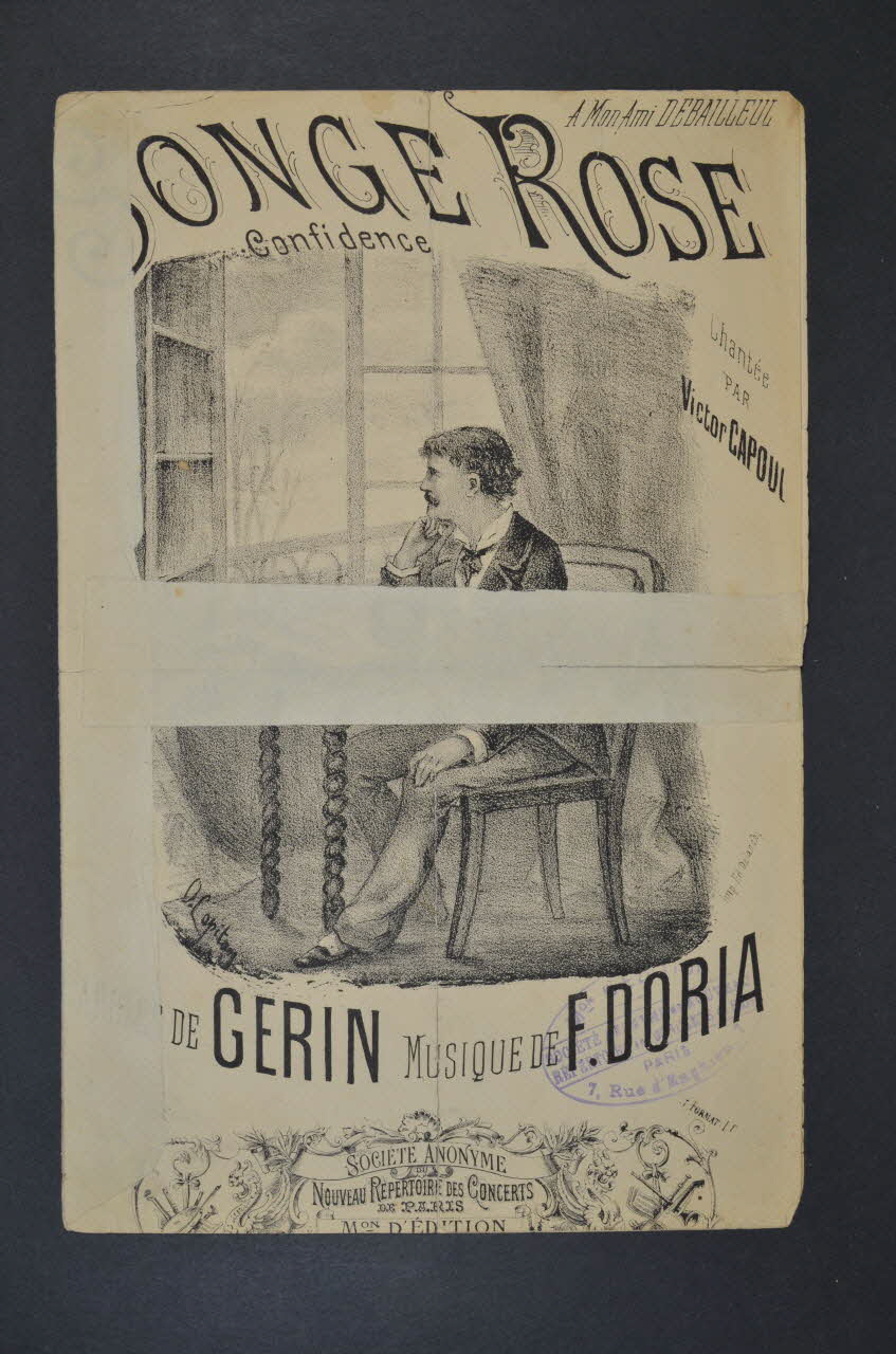 chanson petit format 1965.151.37 Photo Mucem