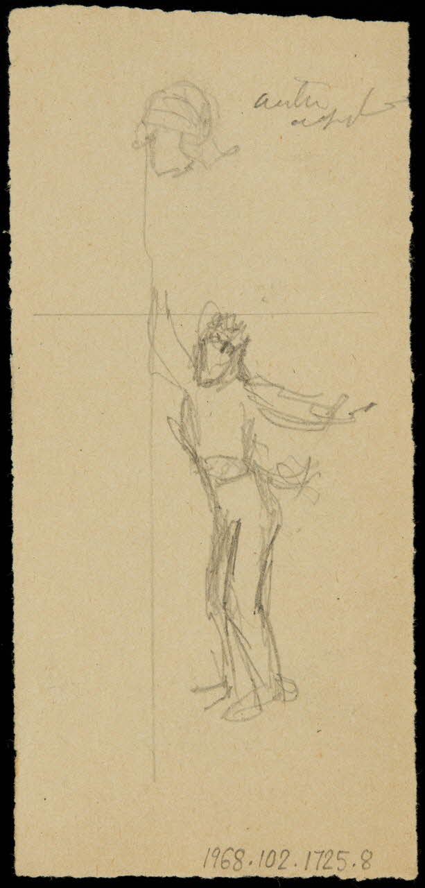 partie d'un ensemble de dessins Récipient 1968.102.1725.8 Photo Mucem