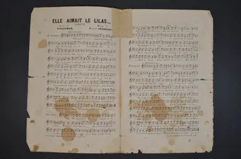 chanson petit format 1965.151.40 Photo Mucem