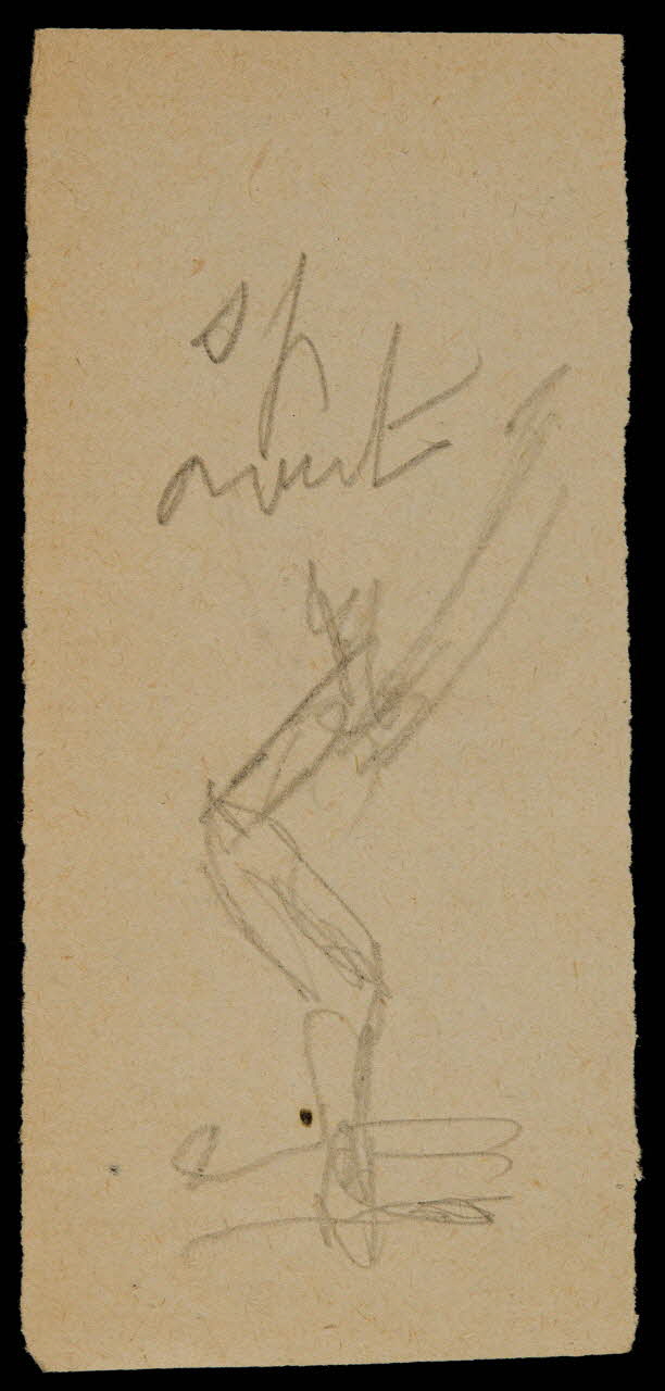 partie d'un ensemble de dessins Esquisse 1968.102.1741.2 Photo Mucem