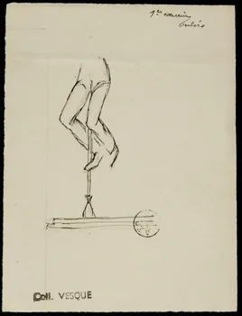 partie d'un ensemble de dessins 1er exercice  Fulvio 1968.102.1746 Photo Mucem