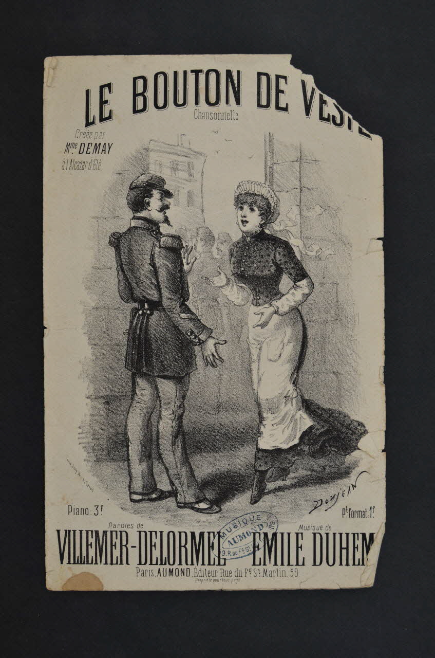 chanson petit format 1965.151.44 Photo Mucem