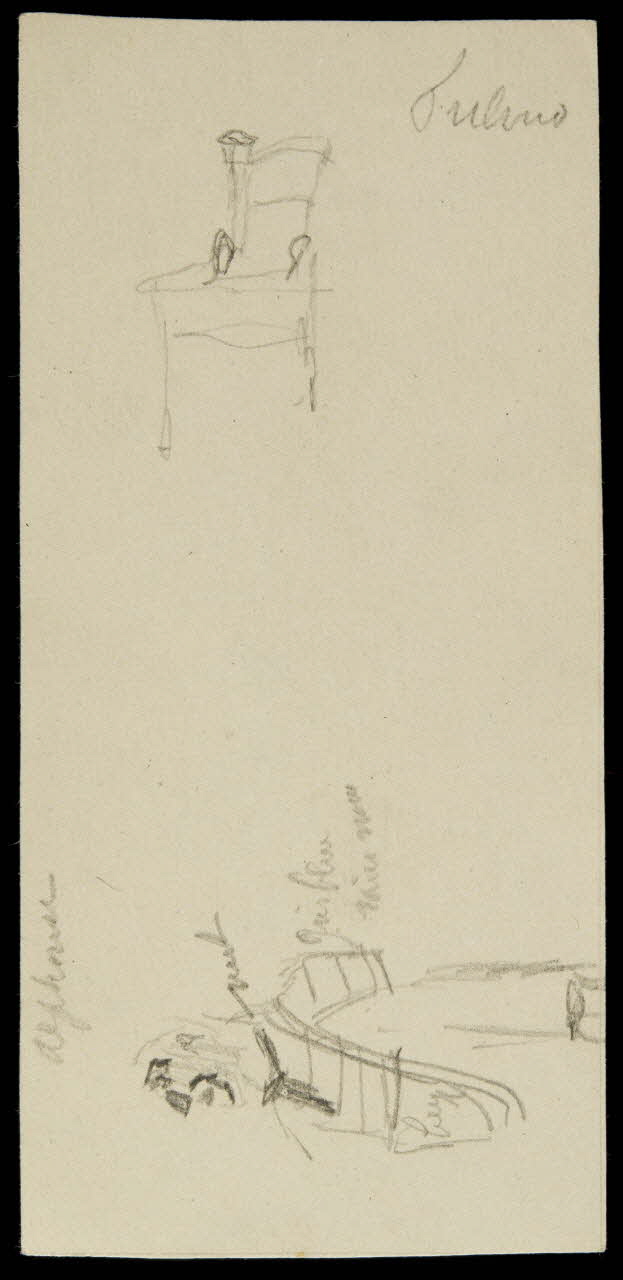 partie d'un ensemble de dessins Fulvio 1968.102.1747.5 Photo Mucem