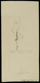 partie d'un ensemble de dessins Fulvio 1968.102.1747.5  Photo Mucem