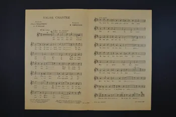Fabien Sollar ; Albert Willemetz ; Henri Christiné ; Francis F. Salabert chanson petit format Île-de-France, France 1918 1966.152.1 Photo Mucem