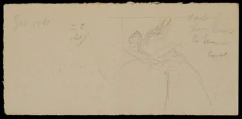 partie d'un ensemble de dessins Geo volo 1968.102.1773.4 Photo Mucem