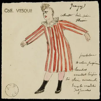 partie d'un ensemble de dessins Georgey 1968.102.1774.4 Photo Mucem
