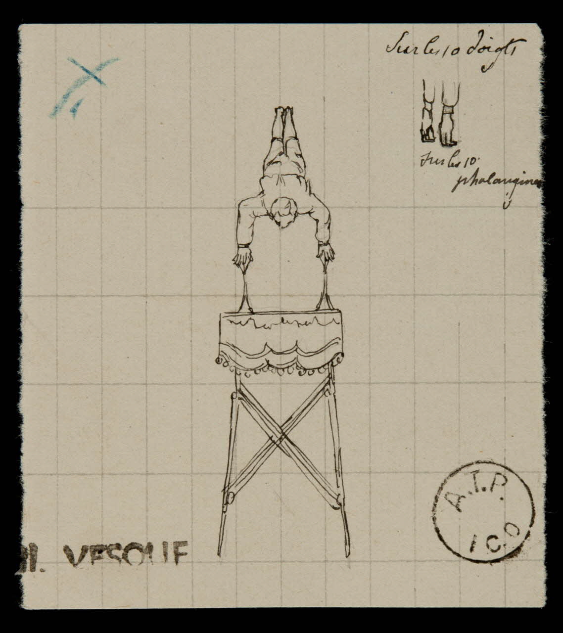 partie d'un ensemble de dessins Gerberry 1968.102.1777.3 Photo Mucem