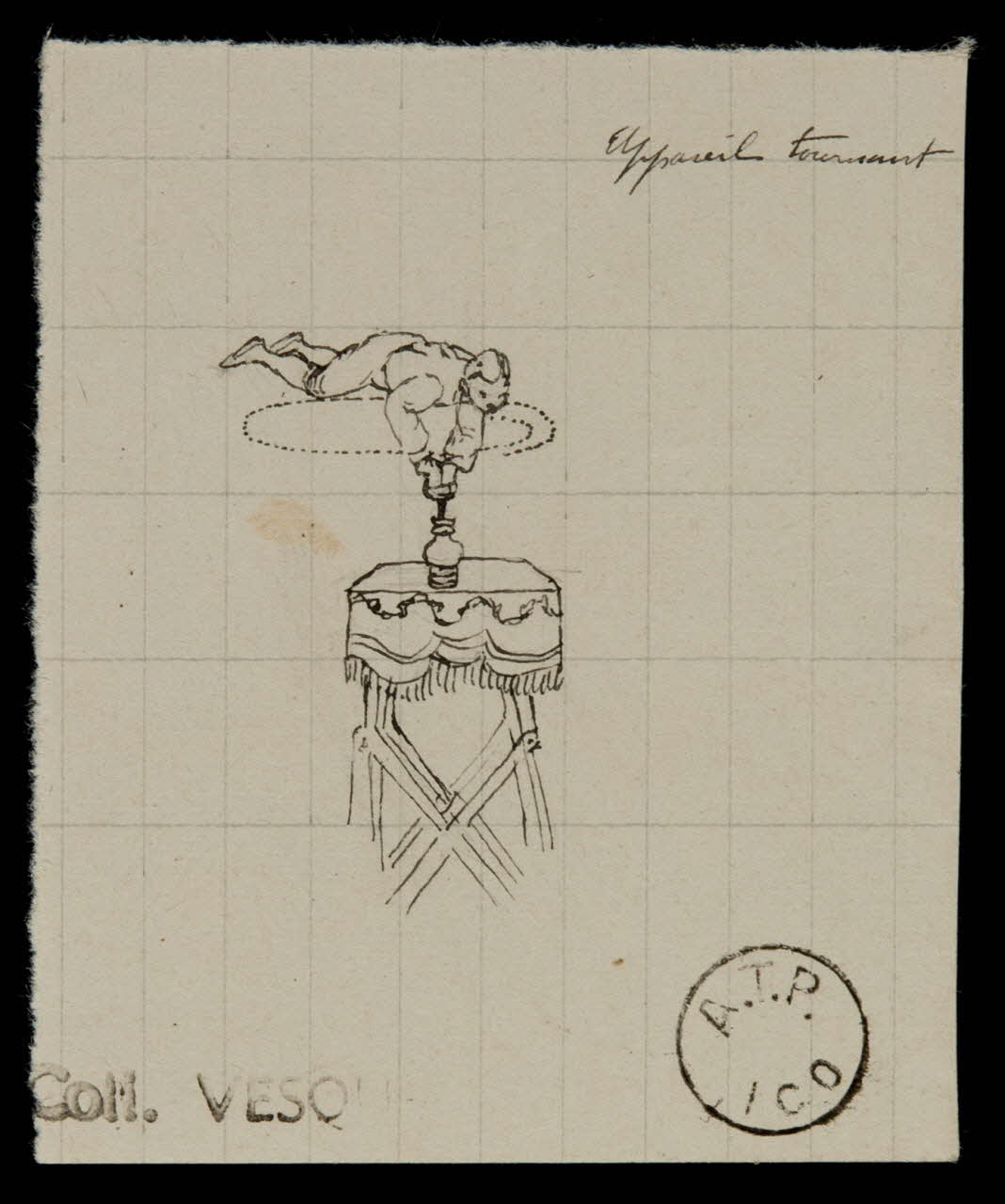 partie d'un ensemble de dessins Gerberry 1968.102.1777.4 Photo Mucem