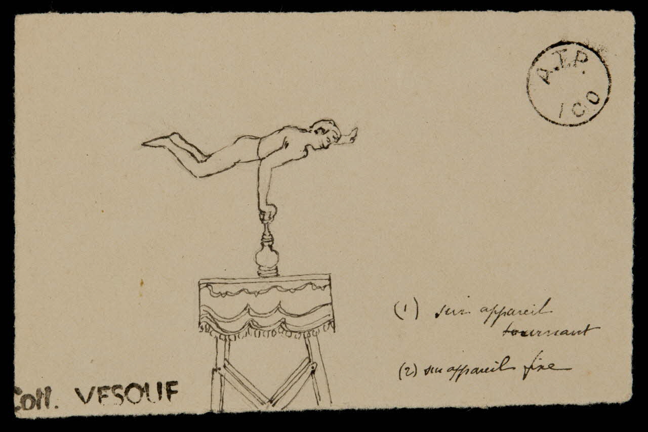 partie d'un ensemble de dessins Gerberry 1968.102.1777.6 Photo Mucem