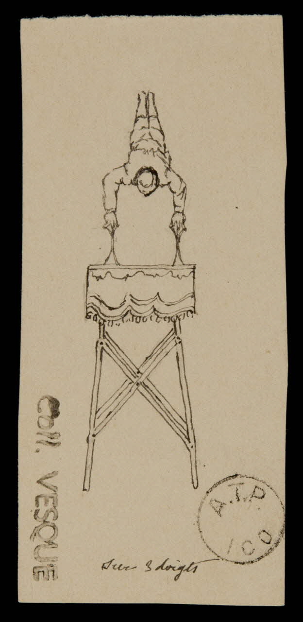 partie d'un ensemble de dessins Gerberry 1968.102.1777.7 Photo Mucem