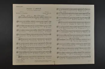 Léo Lelièvre ; Paul Briollet ; Alfred Margis ; Paul Dalbret ; Almar chanson petit format Île-de-France, France 1906 1966.152.4 Photo Mucem