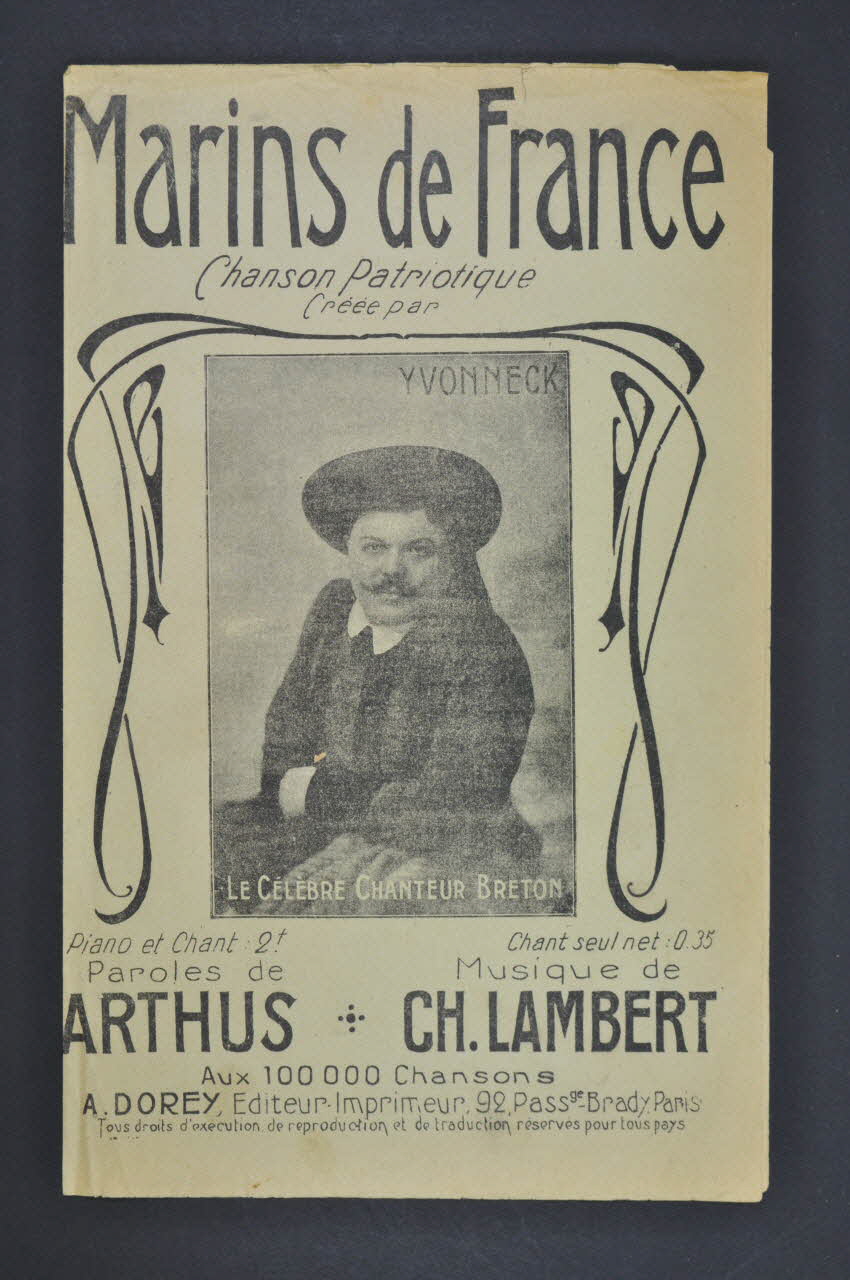 chanson petit format 1965.151.47 Photo Mucem