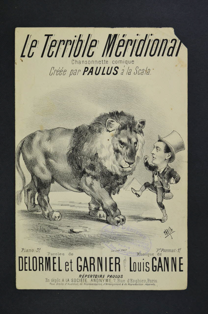 chanson petit format 1965.151.49 Photo Mucem