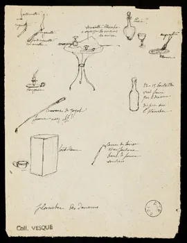 partie d'un ensemble de dessins Objets divers 1968.102.1820.4 Photo Mucem