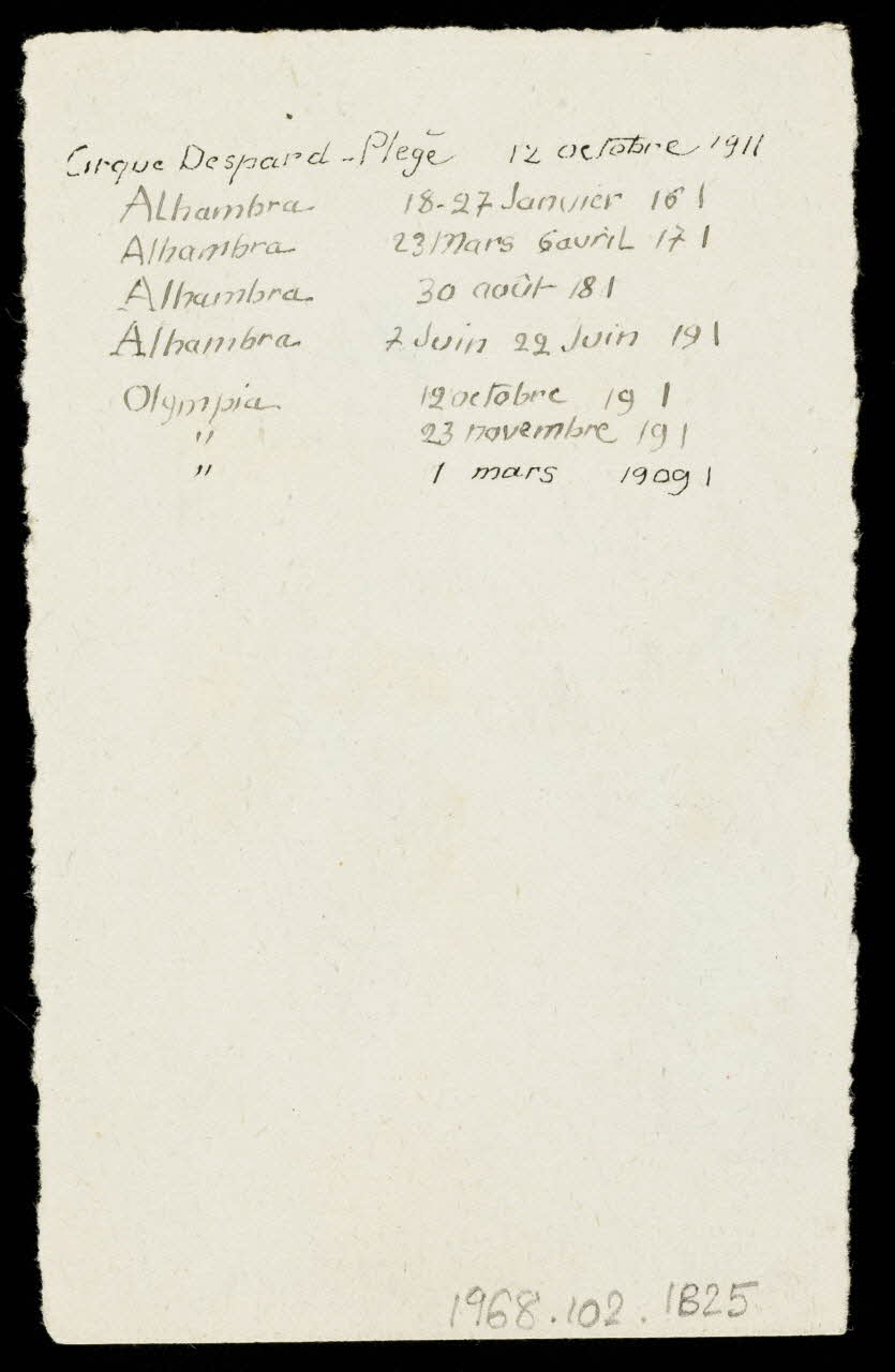 partie d'un ensemble de dessins Great et Good 1968.102.1825 Photo Mucem