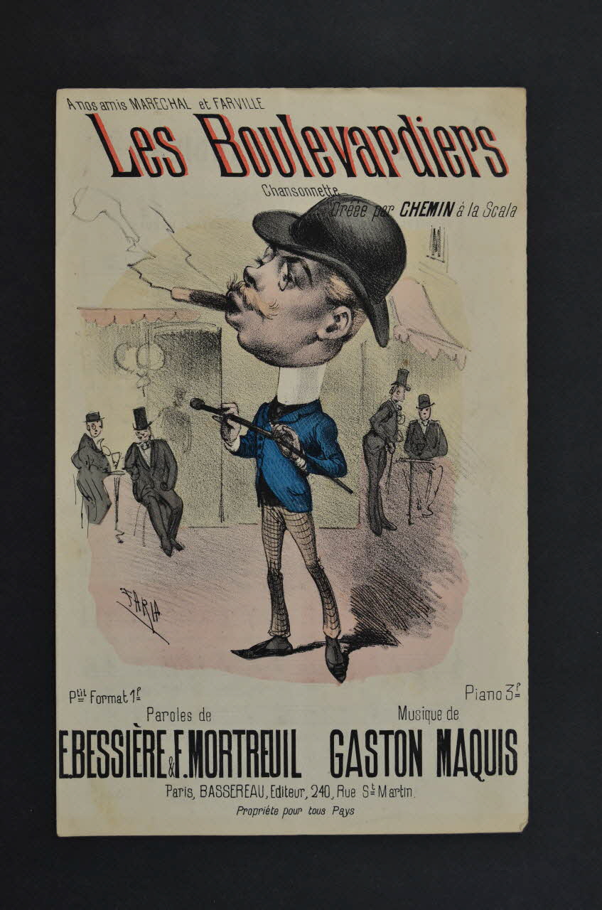 chanson petit format 1965.151.50 Photo Mucem