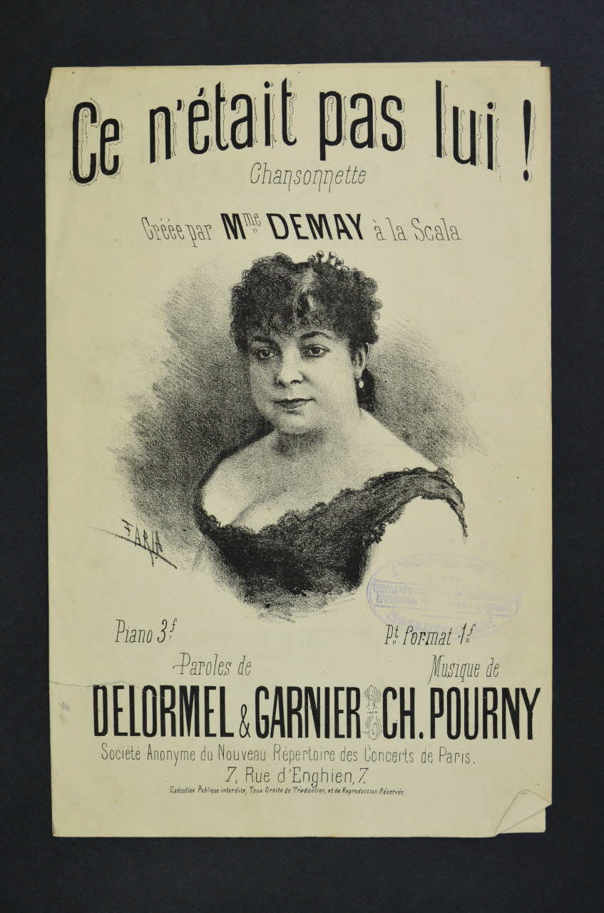 chanson petit format 1965.151.52 Photo Mucem