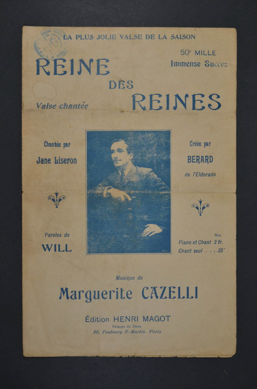 chanson petit format 1966.153.20 Photo Mucem