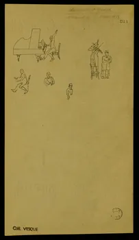 partie d'un ensemble de dessins Antonett et Grouk 1968.102.1842.4 Photo Mucem