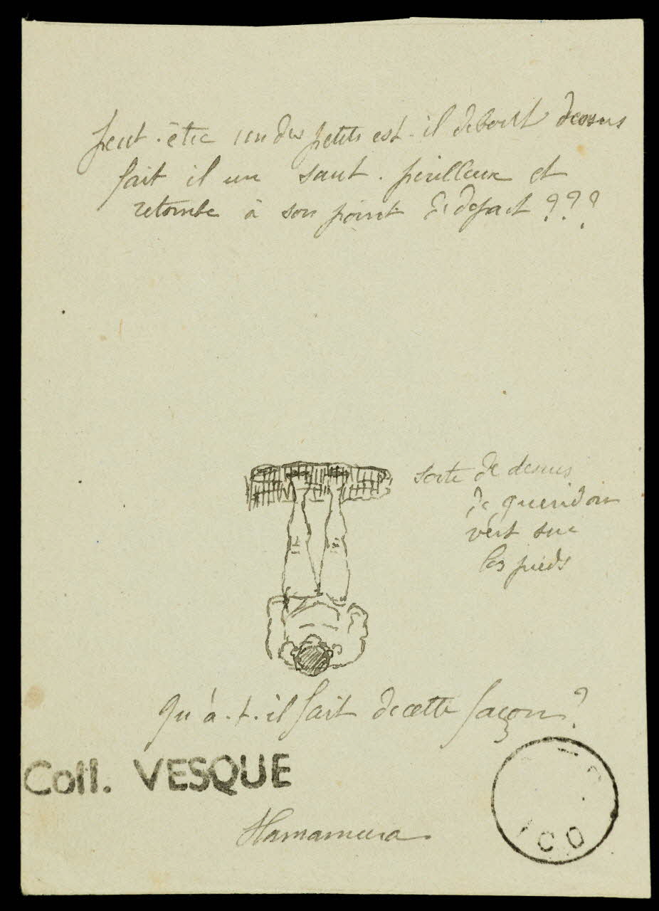 partie d'un ensemble de dessins Hamamura 1968.102.1864.1 Photo Mucem